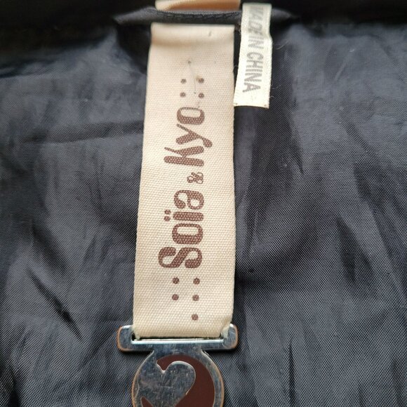 Soia & Kyo Down Fill Puffer Coat Black Size XS - Picture 9 of 16